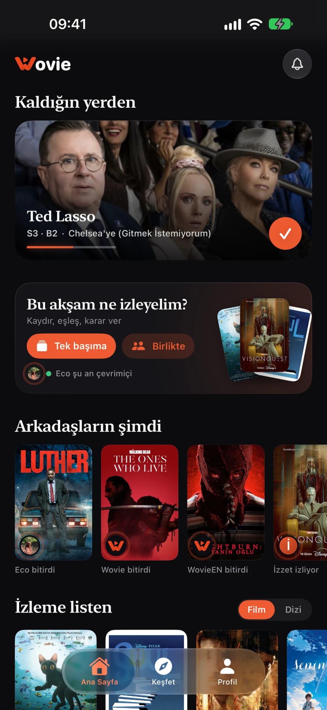 Wovie ekran görüntüsü